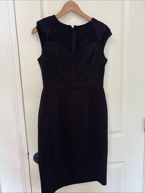 Black Lace Sheath Dress